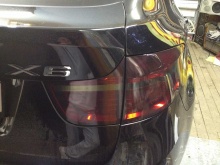 Фара BMW X6 после тонировки